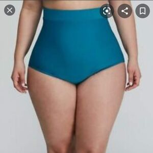 High waist swim bottoms